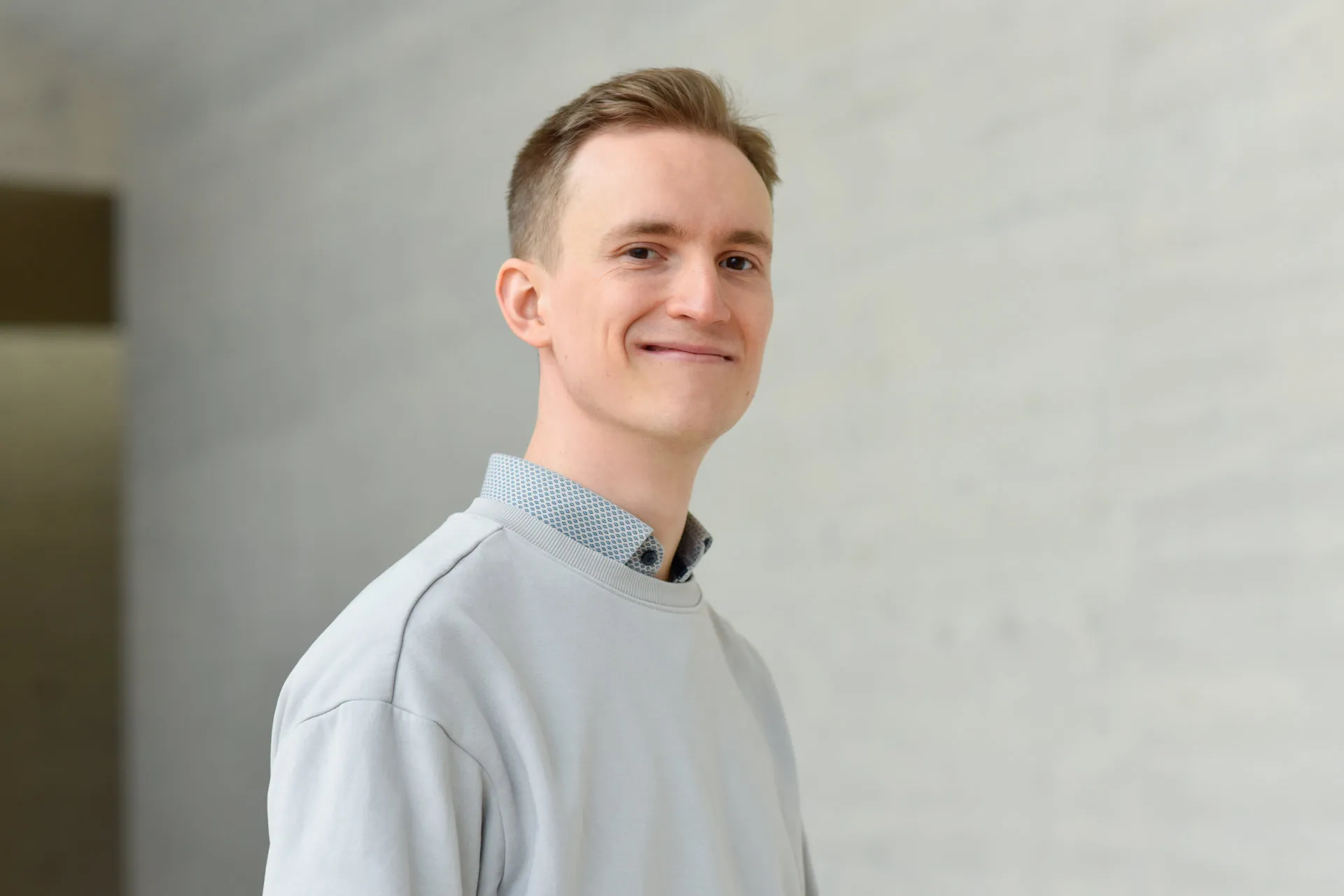 Portrait Lukas Petersohn, Wissenschaftlicher Mitarbeiter, Team A6, Foto: JTC | Markus Scholz