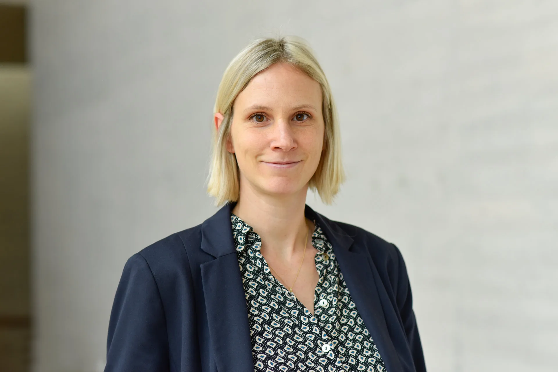 Portrait Larissa Fleischmann, Teamleiterin, Team A6. Foto JTC | Markus Scholz