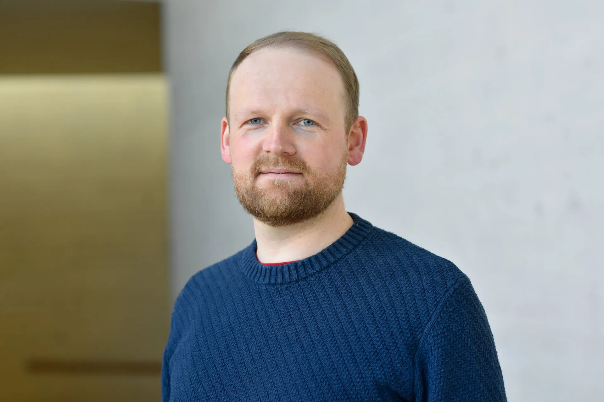 Portrait Korbinian Biller, Wissenschaftlicher Mitarbeiter, Team C3, Foto JTC | Markus Scholz