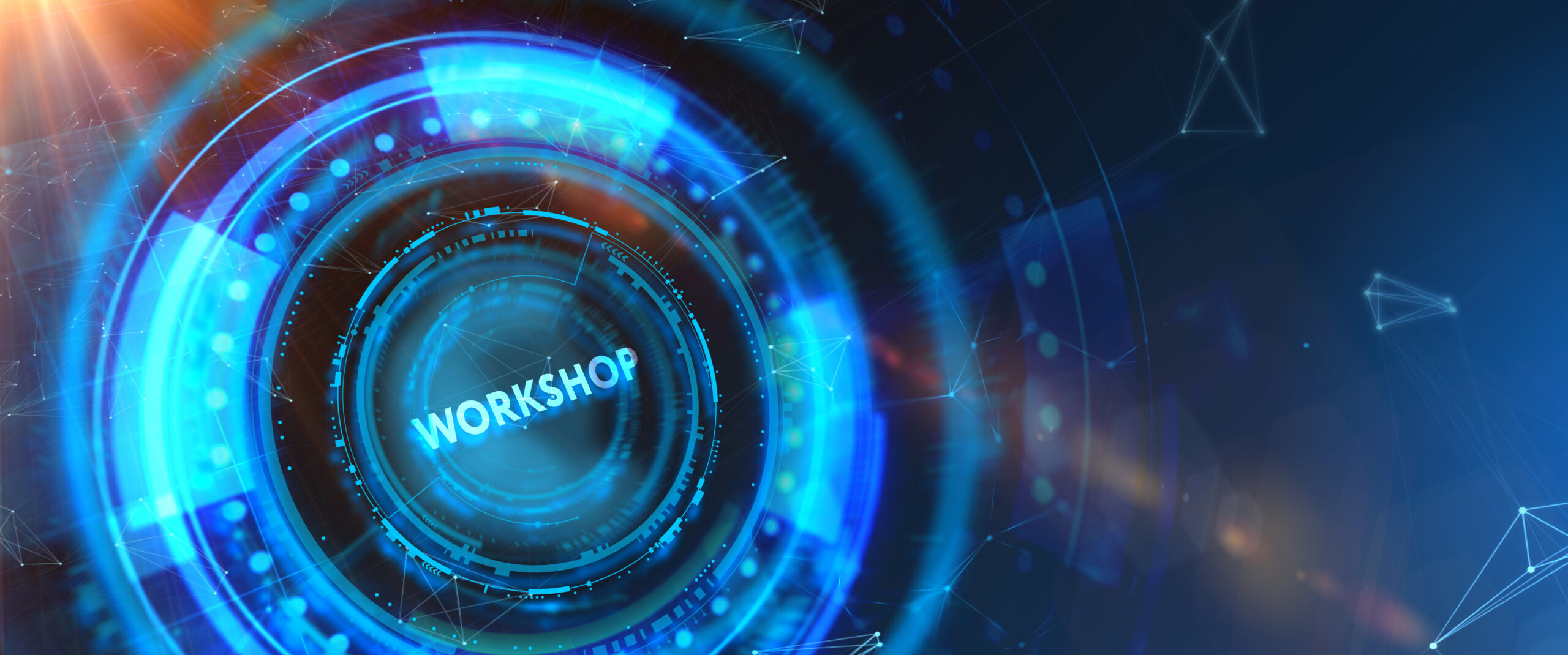 Business, Technology, Internet and network concept. Webinar e-learning. Training concept. 3d illustration