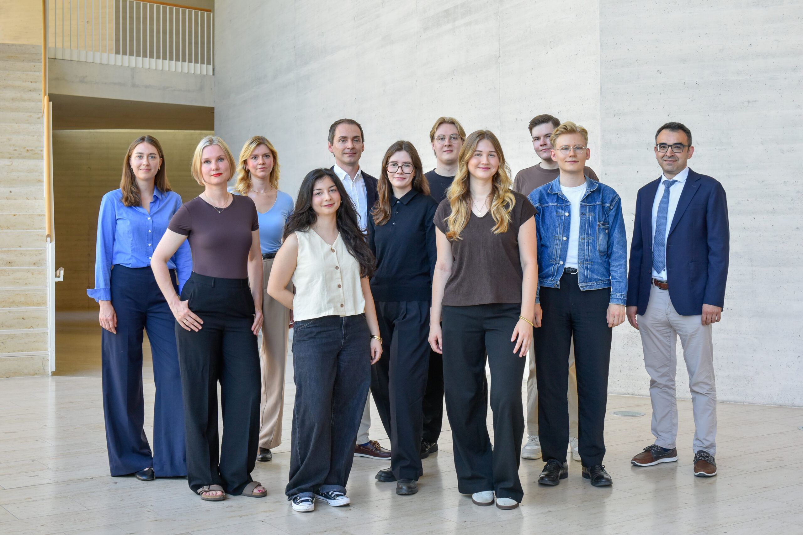 JTC Team A1 Strukturwandel &<br />
Partizipation: Gruppenbild – Dr. Jan Winkler, Hermine Bär, Cheyenne Wolf, Pia Kahlfuß, nicht abgebildet: Felix Schiedlowski